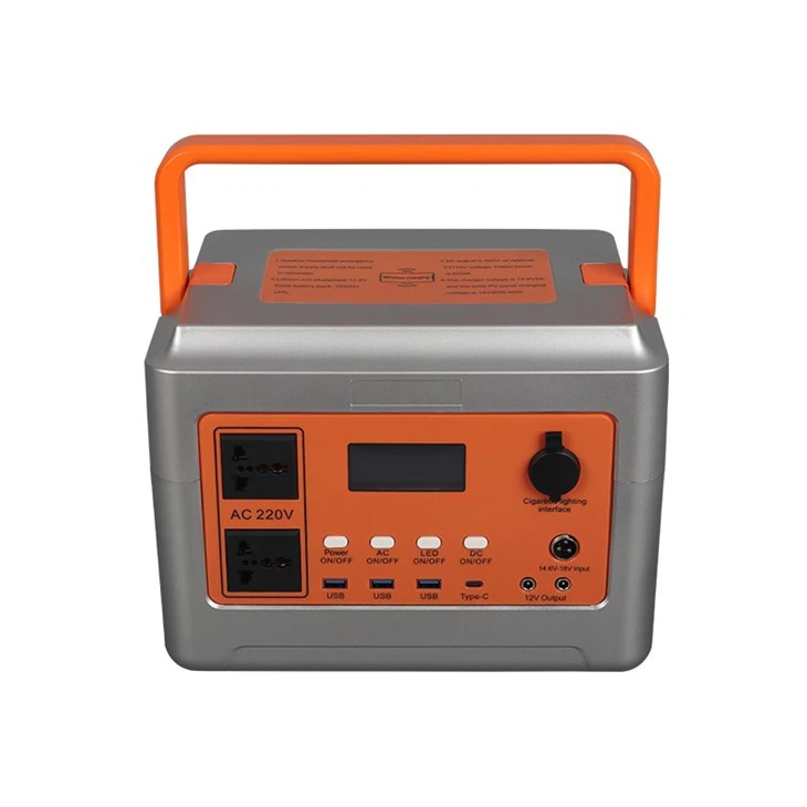 Portable Power Station 600W, 640Wh LiFePO4 Battery For Outdoor Camping/RVs/Fishing