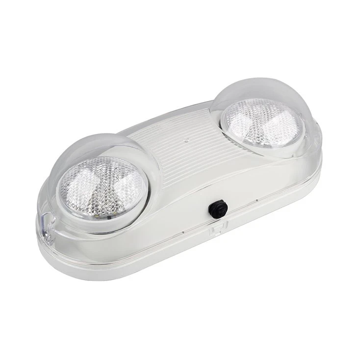 DF-10 UL Listed White Housing Dual Adjustable Head IP65 Waterproof Emergency Light suppliers
