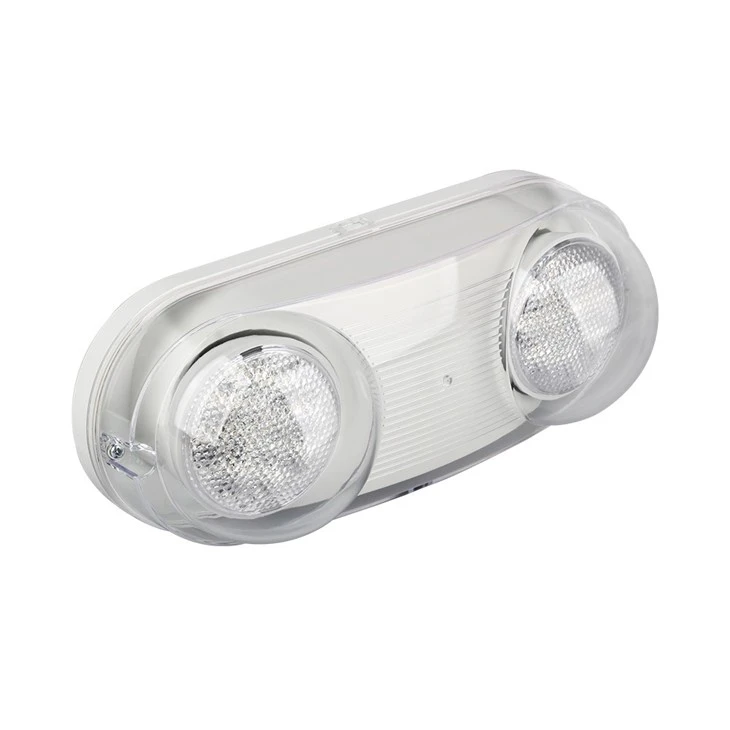 DF-10 UL Listed White Housing Dual Adjustable Head IP65 Waterproof Emergency Light manufacturers