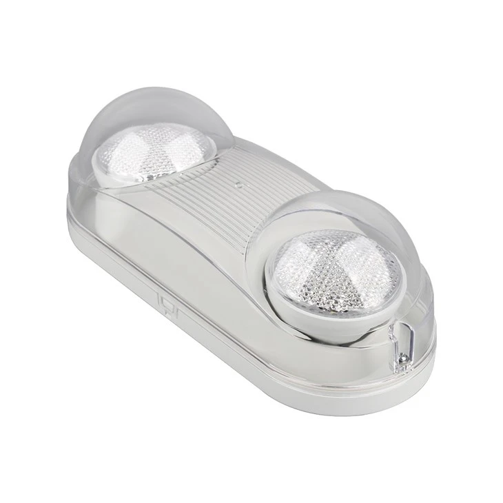 DF-10 UL Listed White Housing Dual Adjustable Head IP65 Waterproof Emergency Light factory